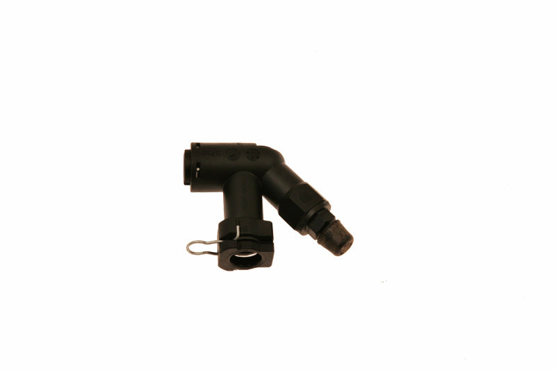 McLeod Fitting Elbow Connector W/Bleed Screw For Wire Clip Male Plug In Fittings - awdtuningtx