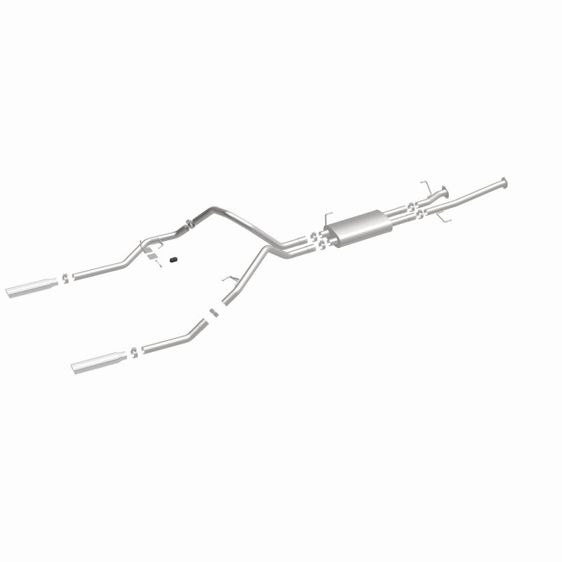 MagnaFlow 14 Toyota Tundra V8 4.6L/5.7L Stainless Cat Back Exhaust Dual Split Rear Exit - awdtuningtx