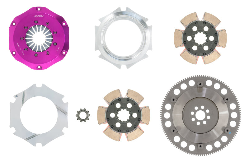 Exedy 2002-2006 Acura RSX L4 Hyper Compe-R Twin Cerametallic Clutch Rigid Disc - awdtuningtx