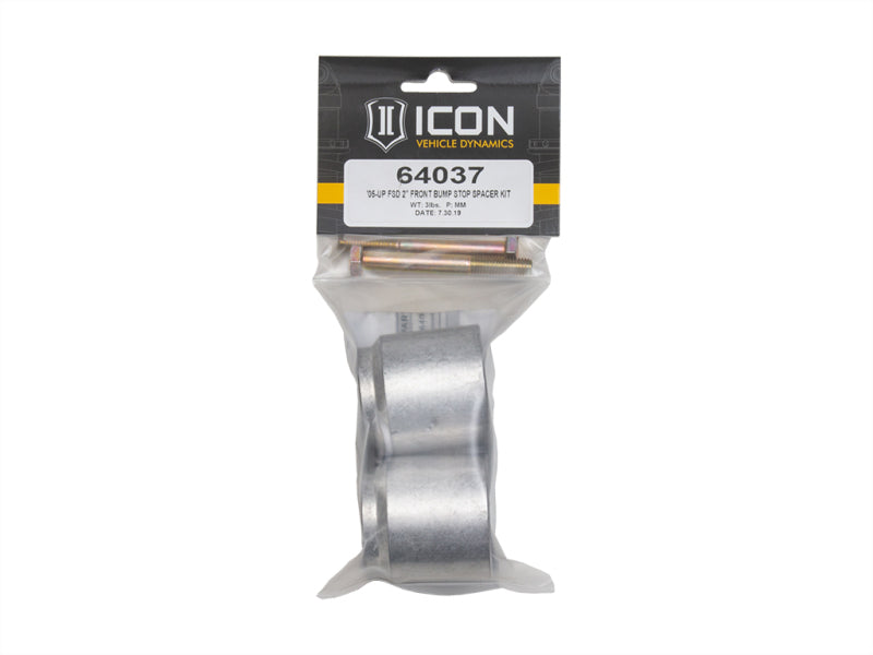 ICON 2005+ Ford F-250/F-350 2in Front Bump Stop Spacer Kit - awdtuningtx