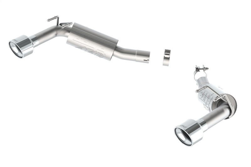 Borla 14-15 Camaro SS 6.2L V8 RWD Single Split Rr Exit ATAK Exhaust (rear section only) - awdtuningtx