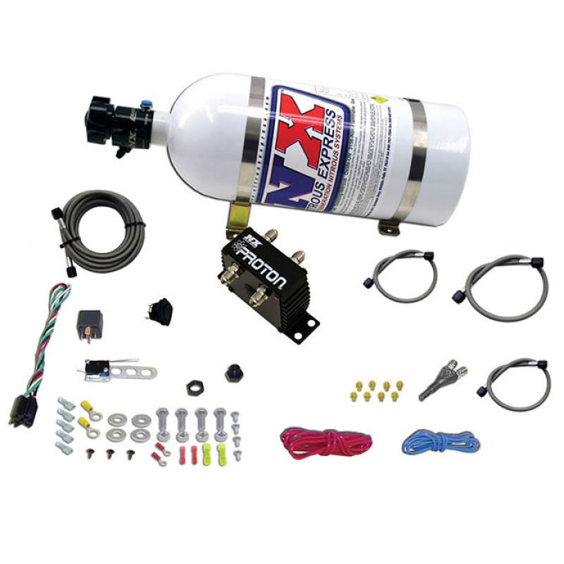 Nitrous Express Proton Plus Nitrous Kit w/10lb Bottle - awdtuningtx