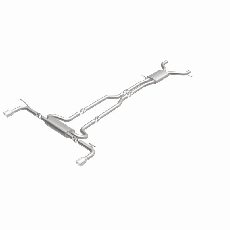 MagnaFlow 07 Audi Q7 V8 4.2L Dual Split Rear Exit Stainless Cat-Back Perf Exhaust - awdtuningtx