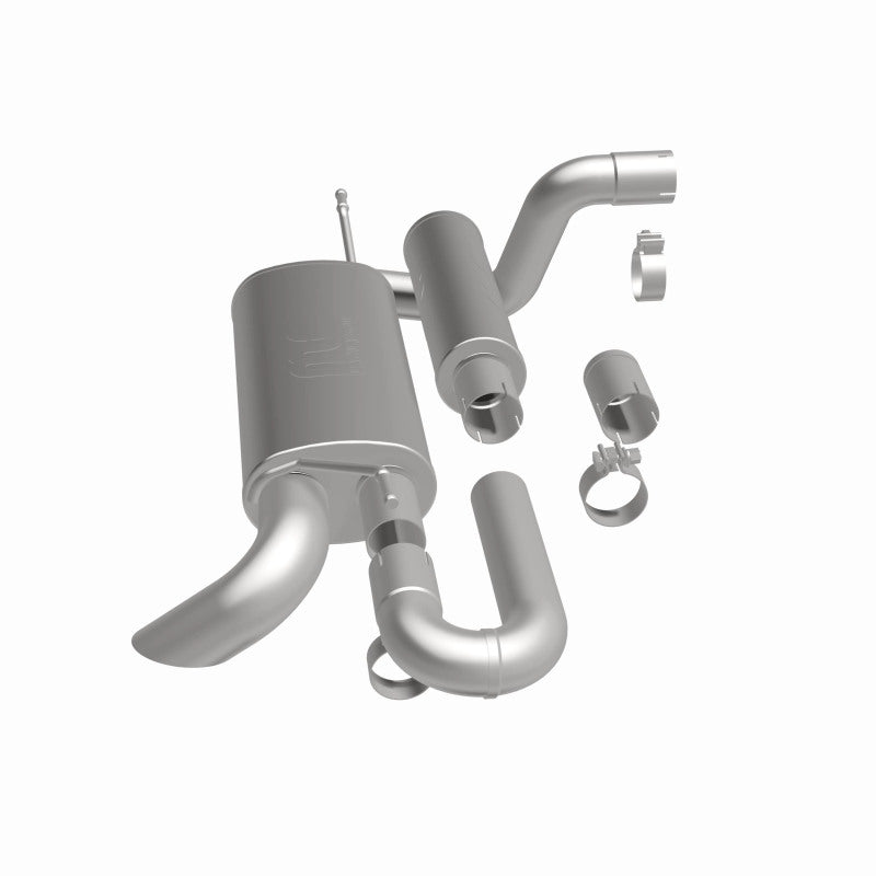 MagnaFlow 18-23 Jeep Wrangler JL 2.0L/3.6L Overland Series Axle-Back Exhaust - awdtuningtx
