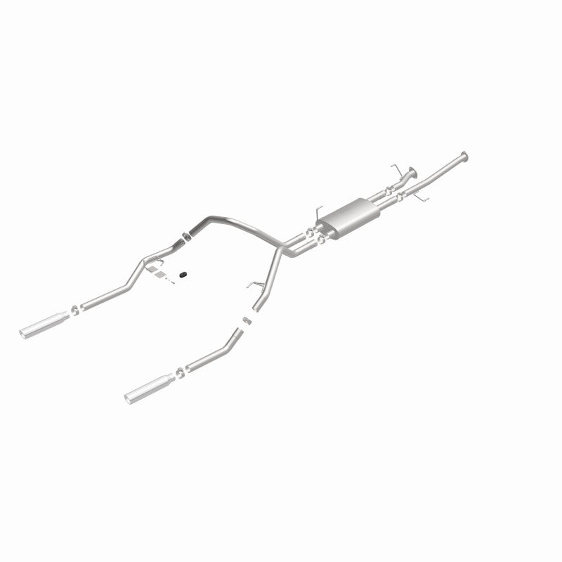MagnaFlow 14 Toyota Tundra V8 4.6L/5.7L Stainless Cat Back Exhaust Dual Split Rear Exit - awdtuningtx