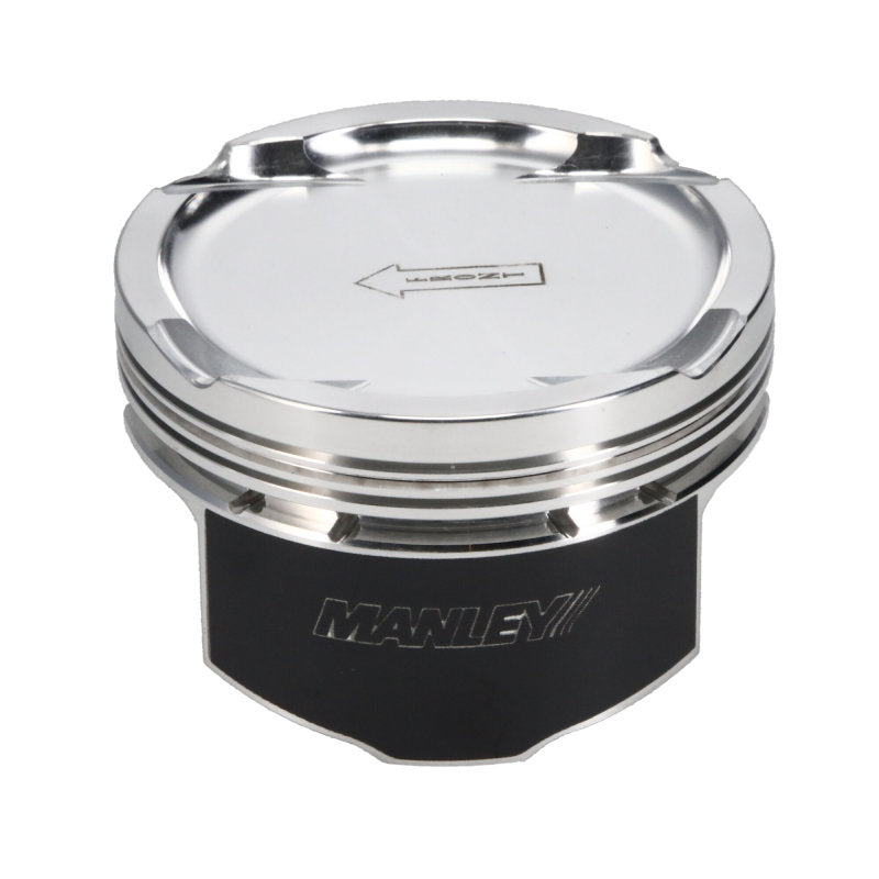 Manley 08+ Mitsubhi Evo X (4B11T) 94mm Stroker 86.5mm +0.5mm Bore 9.0:1 Dish Piston Set with Rings - awdtuningtx