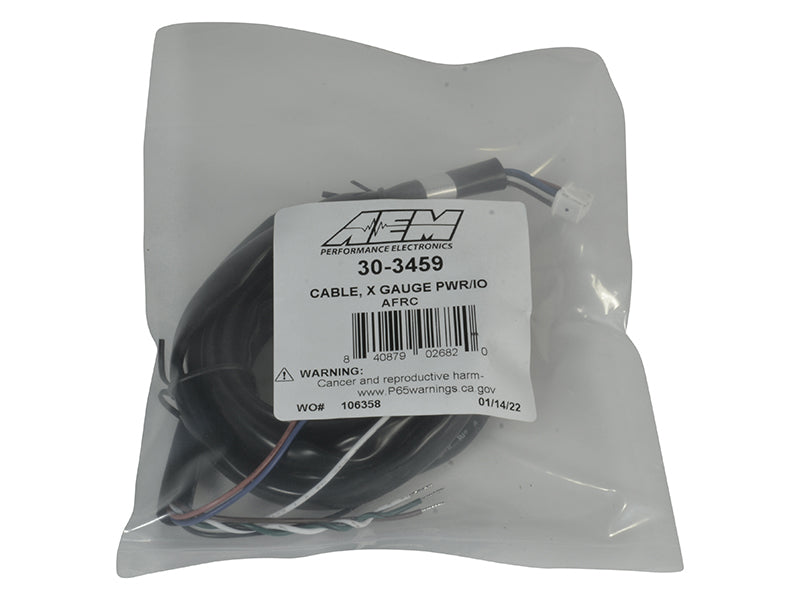 AEM Power Harness for 30-0300 X-Series Wideband Gauge - awdtuningtx