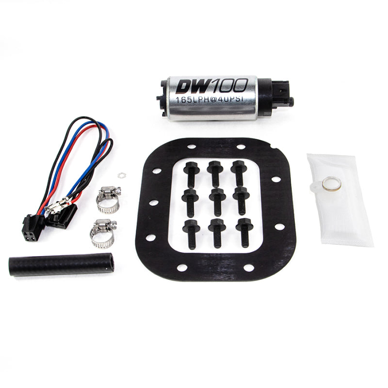 DeatschWerks 165 LPH In-Tank Fuel Pump w/ 90-96 Chevrolet Corvette (exc. ZR-1) Install Kit - awdtuningtx
