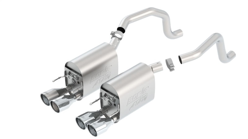 Borla 09-12 Chevy Corvette C6 Coupe/Convertible 6.2L 8cyl Aggressive ATAK Exhaust - awdtuningtx
