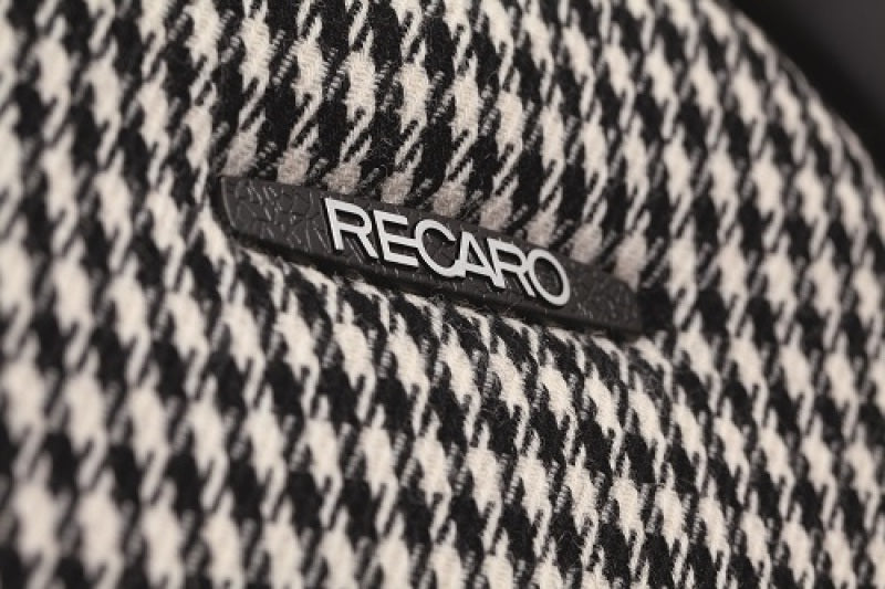 Recaro Classic Pole Position ABE Seat - Black Leather/Pepita Fabric - awdtuningtx