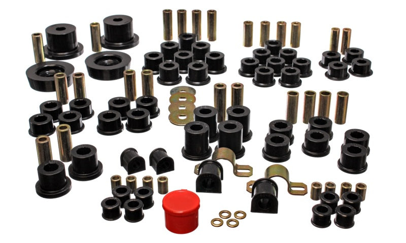 Energy Suspension 90-97 Mazda Miata Black Hyper-Flex Master Bushing Set - awdtuningtx