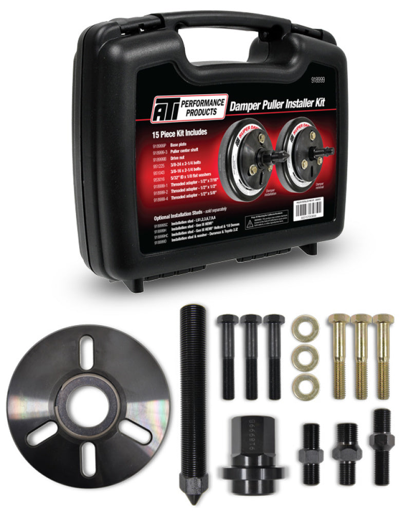 ATI Installation Stud - New Gen Hemi - M14x1.5x6.09 Long - Damper Puller Metric Adapter - awdtuningtx
