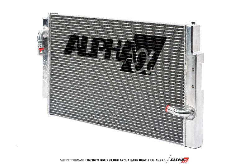 AMS Performance Infiniti 17+ Q60 / 16+ Q50 3.0TT VR30 Alpha Race Heat Exchanger - awdtuningtx