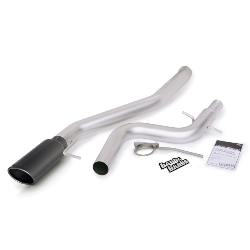 Banks Power 09-10 VW Jetta 2.0L TDI Monster Exhaust System - SS Single Exhaust w/ Black Tip - awdtuningtx