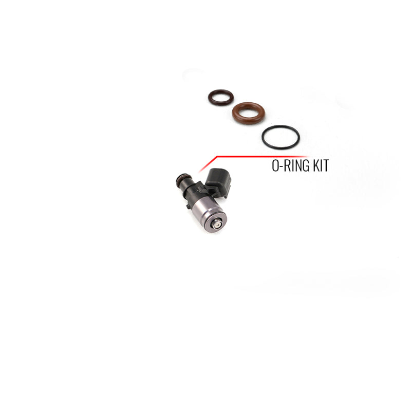 Injector Dynamics O-Ring/Seal Service Kit for Injector w/ 11mm Top Adapter and WRX Bottom Adapter - awdtuningtx