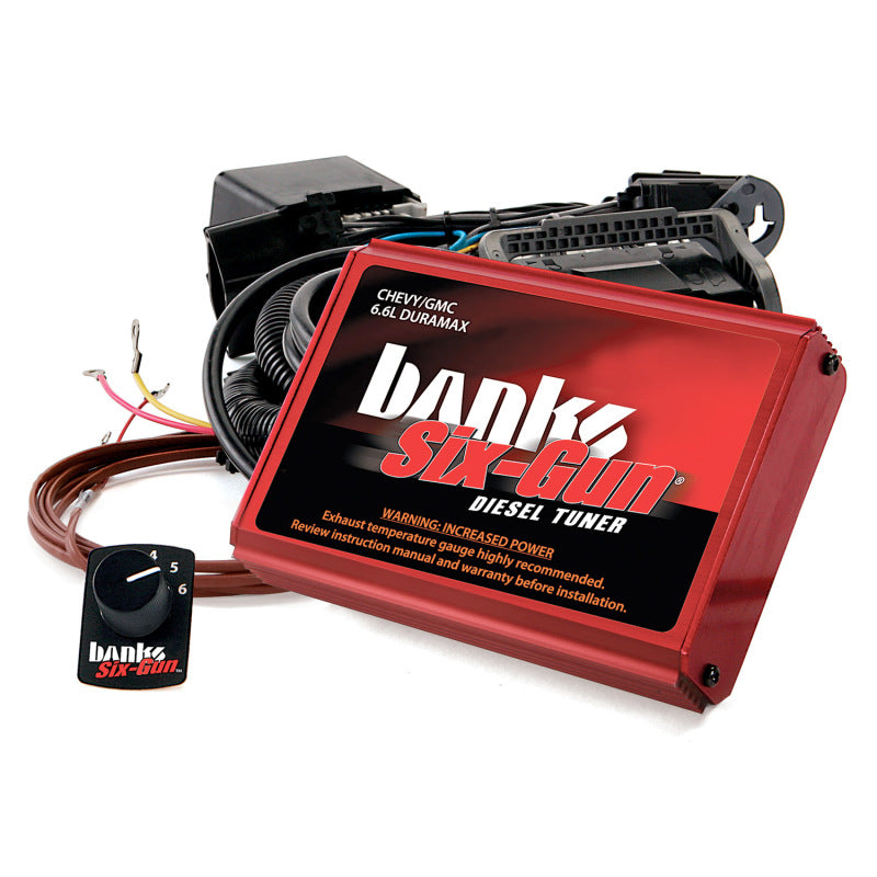 Banks Power 06-07 Chev 6.6L LLY-LBZ Six-Gun Diesel Tuner w/ Switch - awdtuningtx