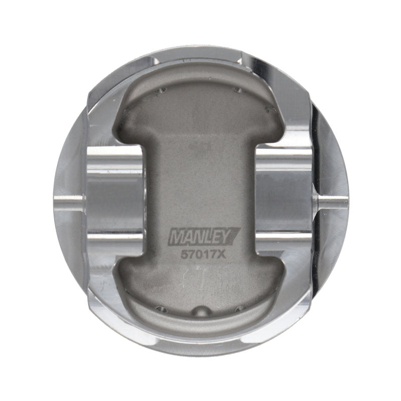 Manley Mazda 94mm 88mm +5mm Bore 9.5 CR Dish Type Platinum Series Pistons w/Rings - awdtuningtx