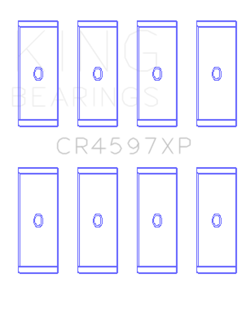 King Volkswagen 2.0L FSI/TFSI (Size STD) Performance Rod Bearing Set - awdtuningtx
