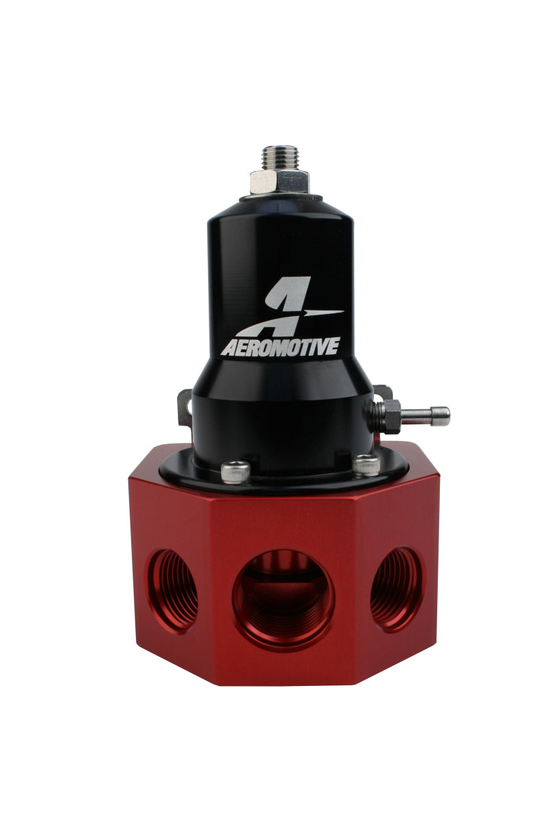 Aeromotive Regulator - 30-120 PSI - .500 Valve - 4x AN-08 and AN-10 inlets / AN-10 Bypass - awdtuningtx