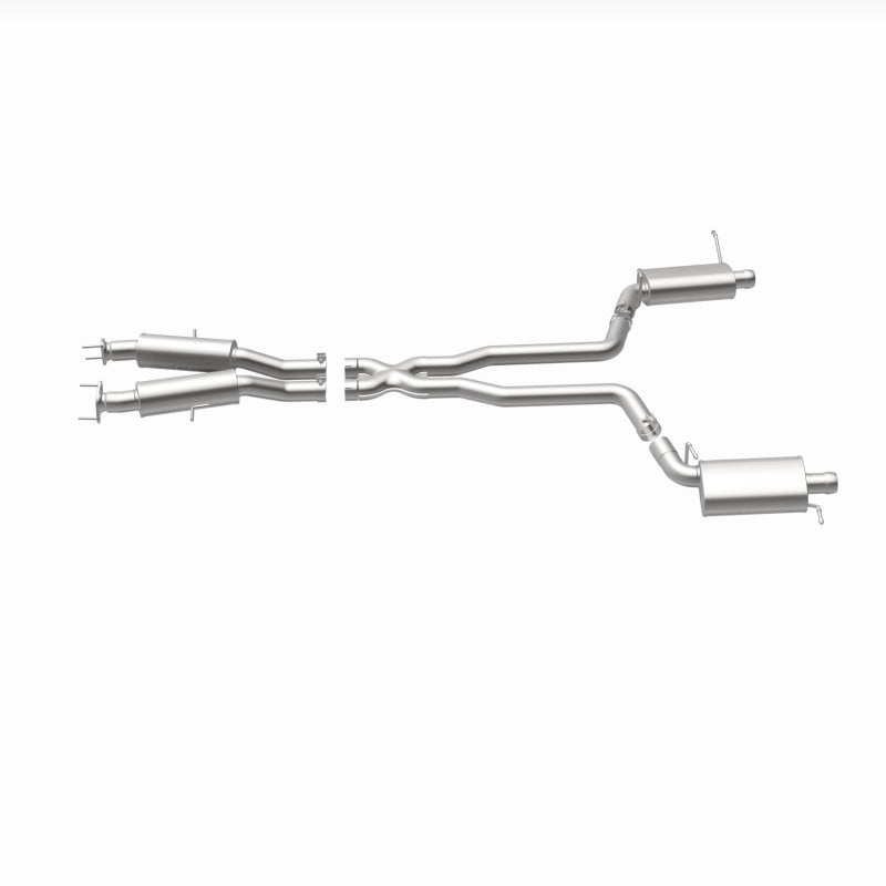 MagnaFlow 12 Jeep Grand Cherokee V8 6.4L Dual Split Rear Exit Stainless Cat Back Performance Exhaust - awdtuningtx