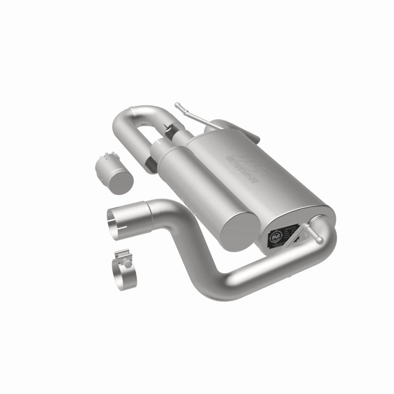 MagnaFlow 18-23 Jeep Wrangler JL 2.0L/3.6L Overland Series Axle-Back Exhaust - awdtuningtx