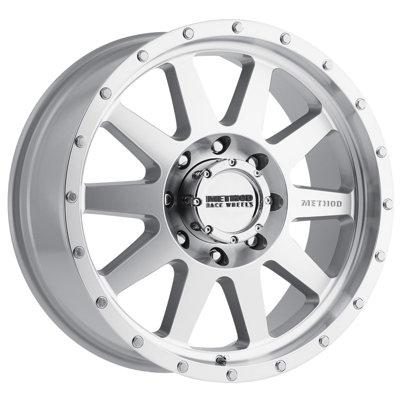 Method MR301 The Standard 20x9 +18mm Offset 8x170 130.81mm CB Machined/Clear Coat Wheel - awdtuningtx