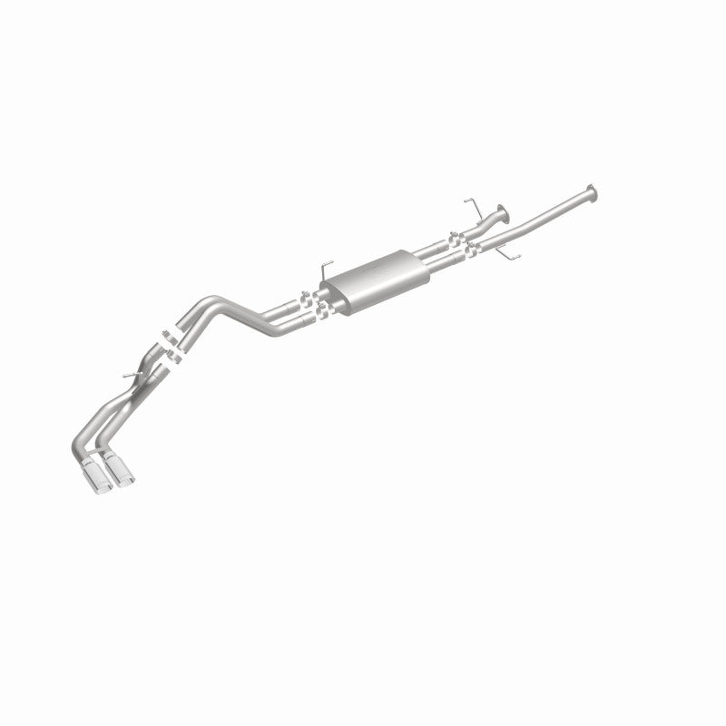 MagnaFlow 14 Toyota Tundra V8 4.6L/5.7L Stainless C/b Exhaust Dual same side pass. rear tire - awdtuningtx