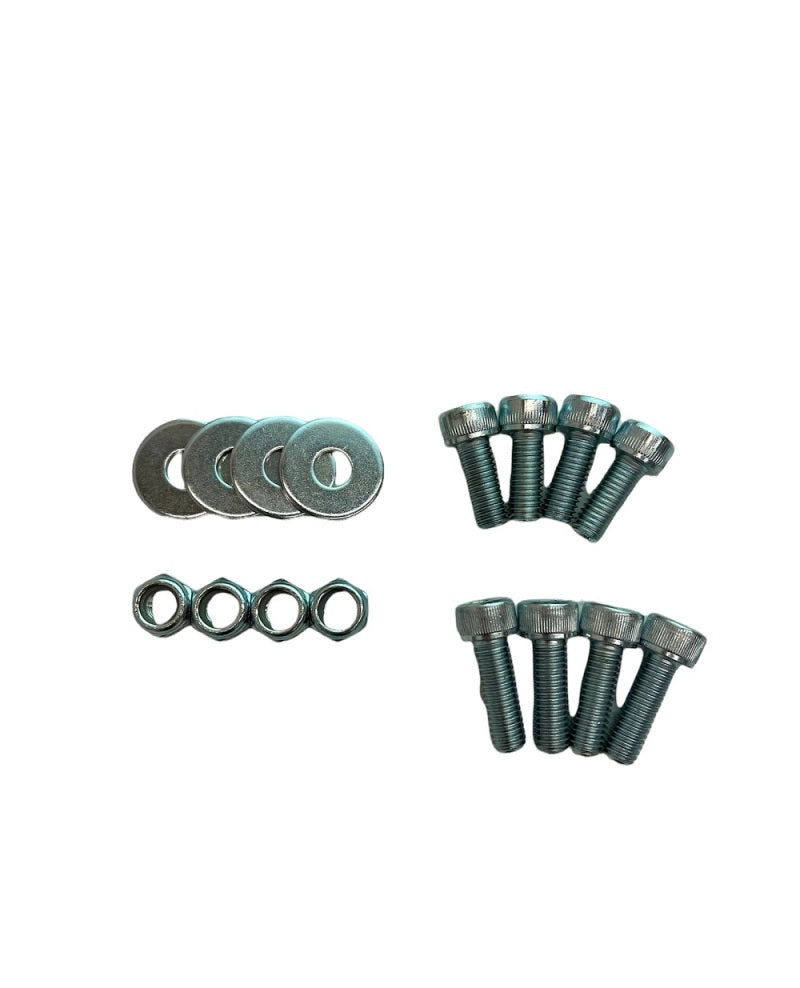 Sparco Seat Hardware Spacer Kit Bottom Mount - Silver Zinc - awdtuningtx