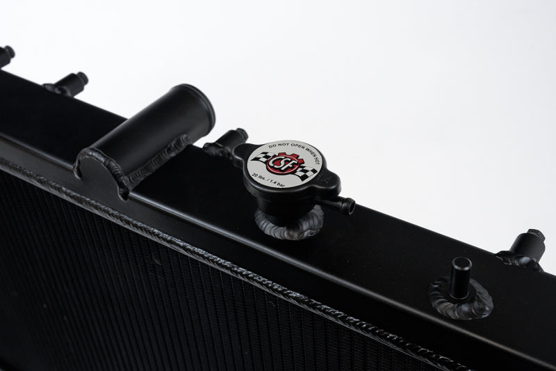 CSF 02-07 Subaru WRX/STI Radiator - Black Finish - awdtuningtx