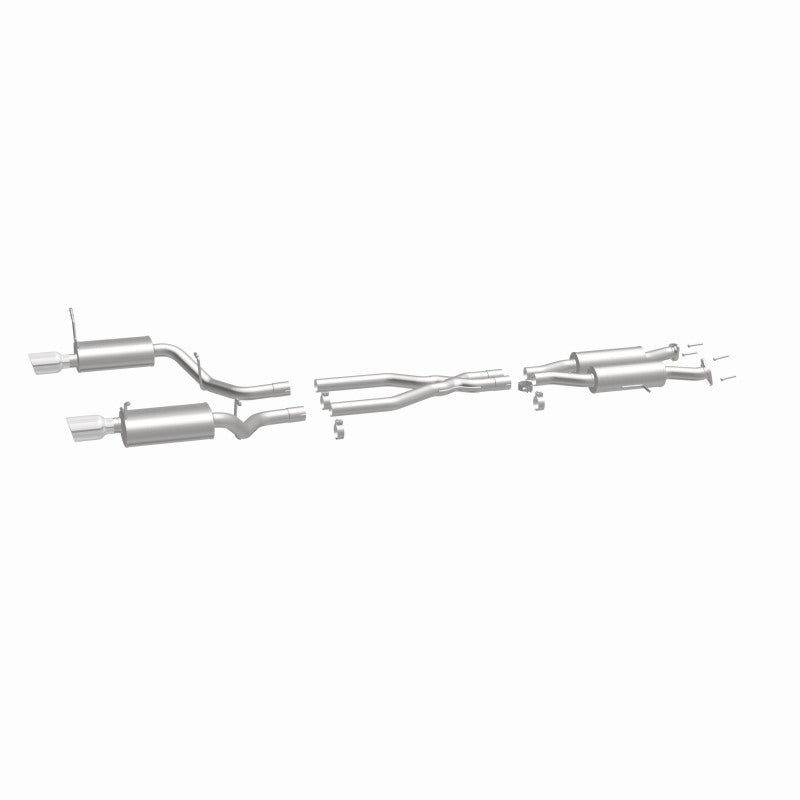 MagnaFlow 11-12 Dodge Durango V8 5.7L Dual Split Rear Exit Stainless Cat Back Performance Exhaust - awdtuningtx