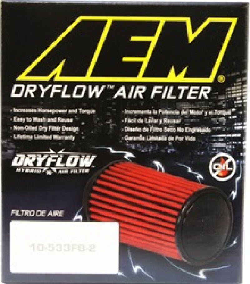 AEM 2.75 inch Short Neck 5 inch Element Filter Replacement - awdtuningtx