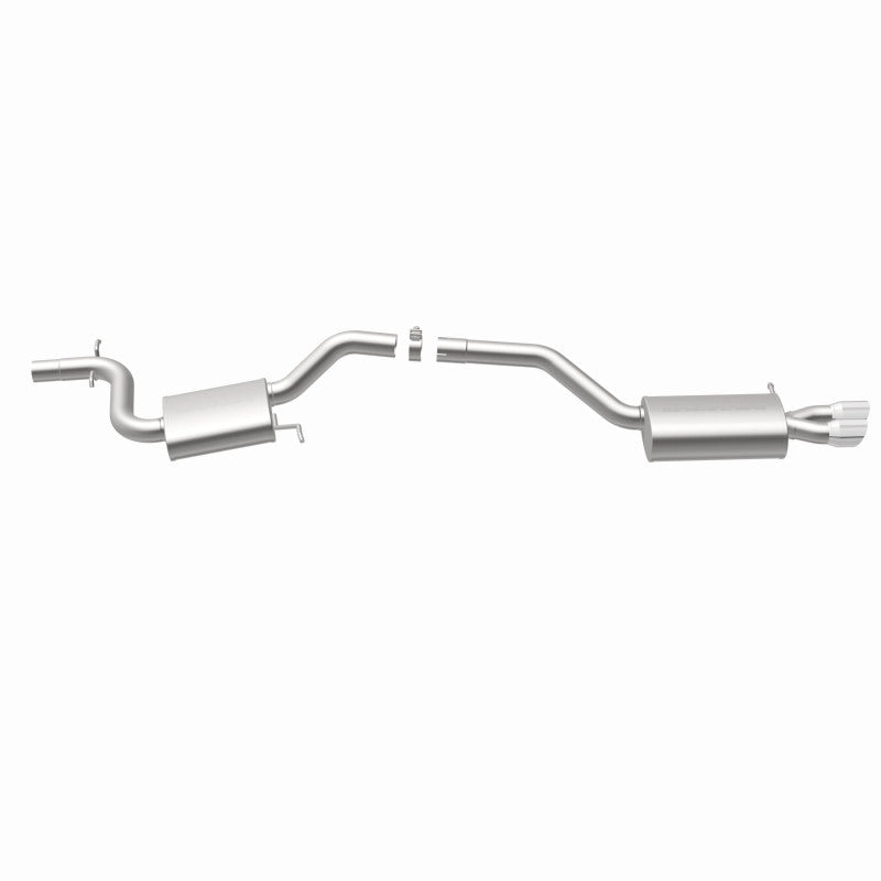MagnaFlow 12 VW Jetta 2.0L Turbocharged Dual Straight D/S Rear Exit Stainless Cat Back Perf Exhaust - awdtuningtx
