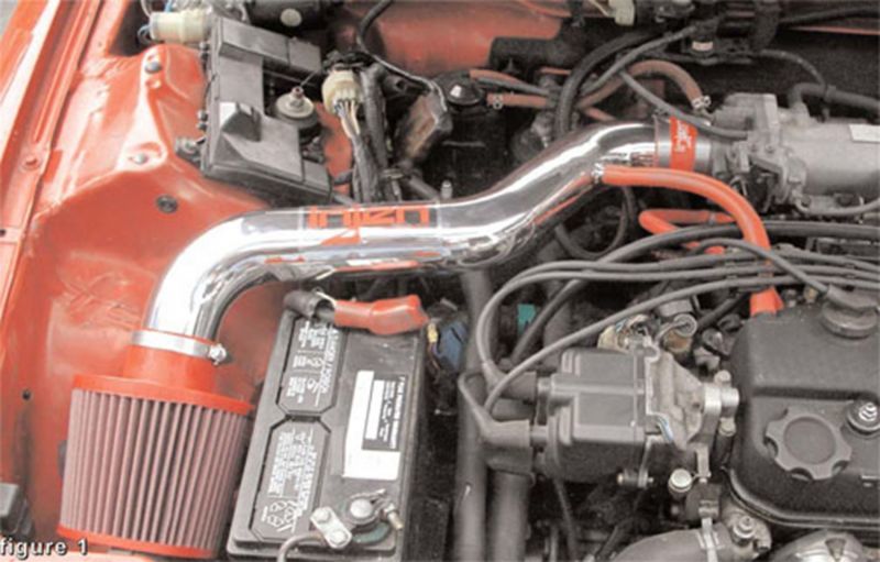 Injen 88-91 Civic Ex Si CRX Si Polished Short Ram Intake - awdtuningtx