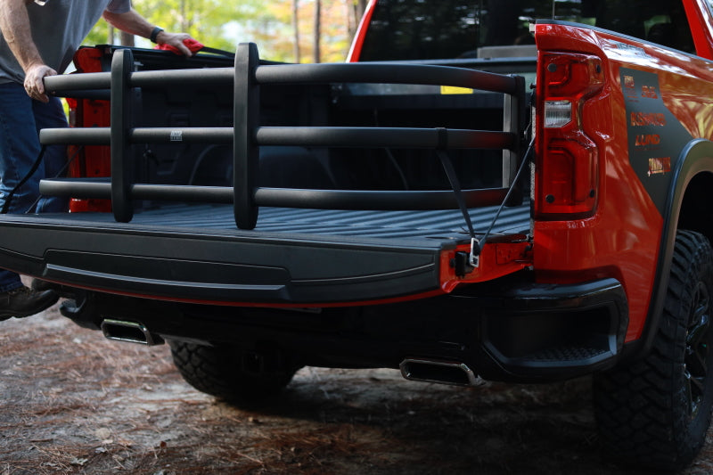 AMP Research 20-23 Chevrolet/GMC Silverado/Sierra 1500 (No Multipro Tailgt) Bedxtender HD Max - Blk - awdtuningtx
