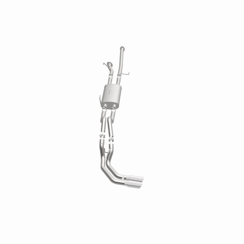 MagnaFlow 14 Toyota Tundra V8 4.6L/5.7L Stainless C/b Exhaust Dual same side pass. rear tire - awdtuningtx