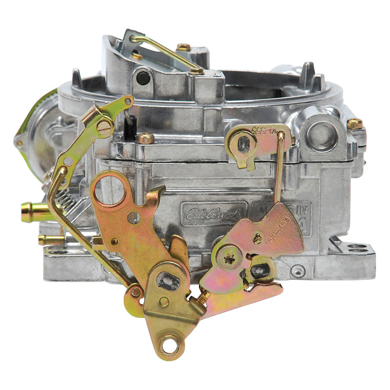 Edelbrock Carburetor Performer Series 4-Barrel 600 CFM Electric Choke Satin Finish - awdtuningtx