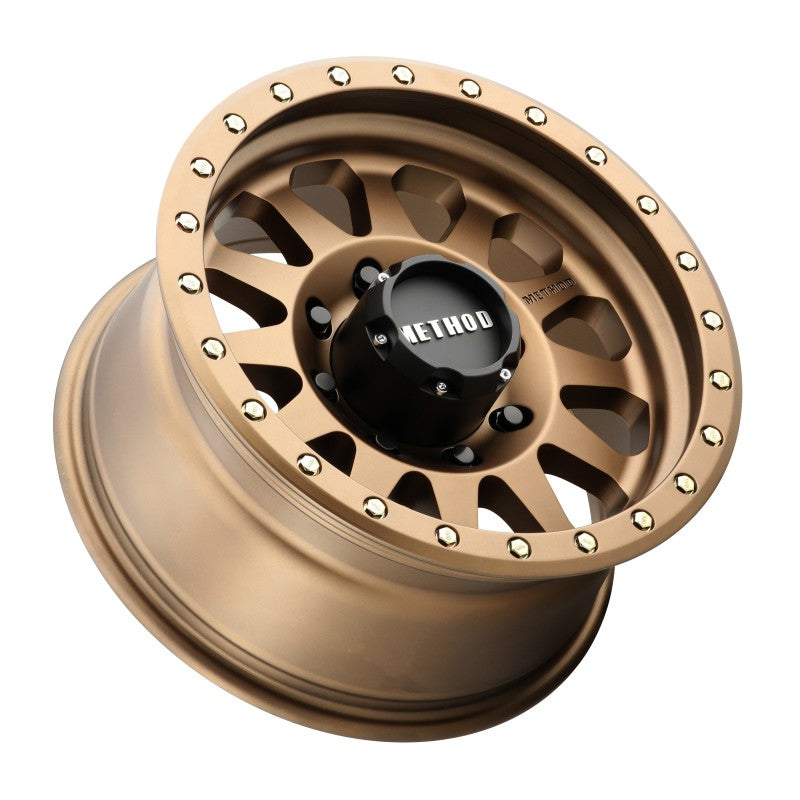 Method MR304 Double Standard 17x8.5 0mm Offset 8x170 130.81mm CB Method Bronze Wheel - awdtuningtx