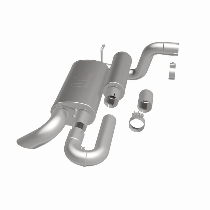 MagnaFlow 18-23 Jeep Wrangler JL 2.0L/3.6L Overland Series Axle-Back Exhaust - awdtuningtx