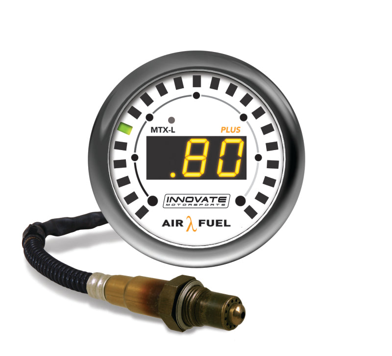 Innovate MTX-L PLUS Digital Air/Fuel Ratio Gauge Kit 8ft w/O2 Sensor - awdtuningtx