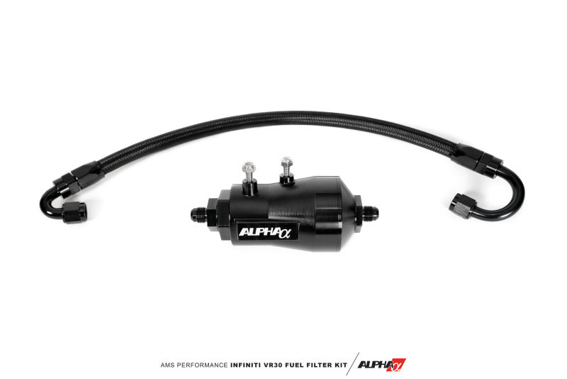 AMS Performance Infiniti Q50/Q60 Red Alpha Flex Fuel Filter Kit (For Use w/ AMS Flex Fuel Kit) - awdtuningtx