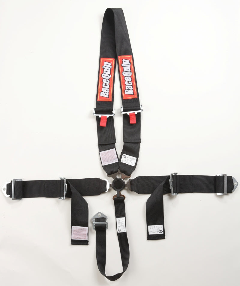 RaceQuip Black SFI CAMLOCK 5pt Dragster inUin Belt - awdtuningtx