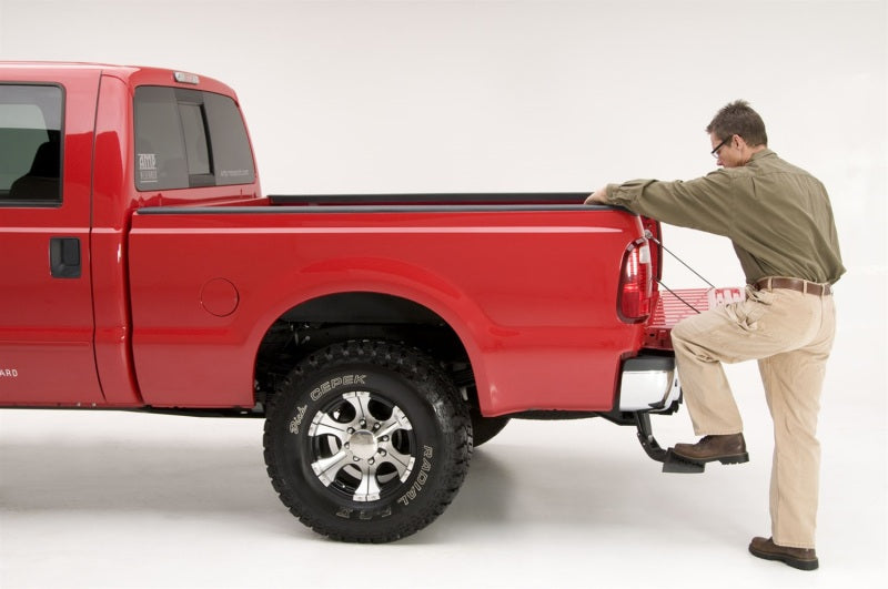 AMP Research 1999-2016 Ford F-250/350/450 BedStep - Black - awdtuningtx