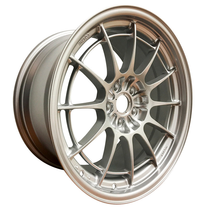 Enkei NT03+M 18x9.5 5x108 40mm Offset 72.6mm Bore F1 Silver Wheel (MIN ORDER QTY 40) - awdtuningtx