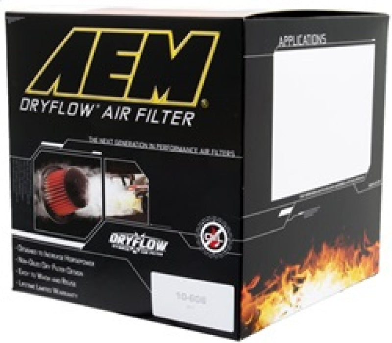 AEM 5in Dryflow Air Filter with 8in Element - awdtuningtx