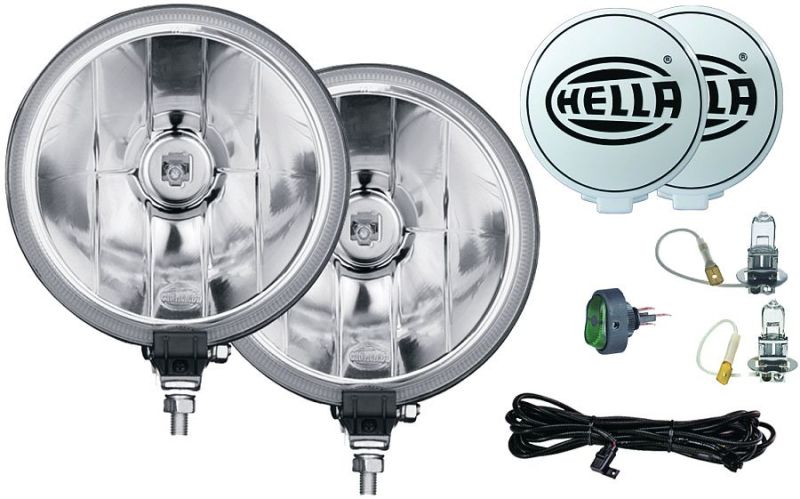 Hella 700FF H3 12V/55W Halogen Driving Lamp Kit - awdtuningtx