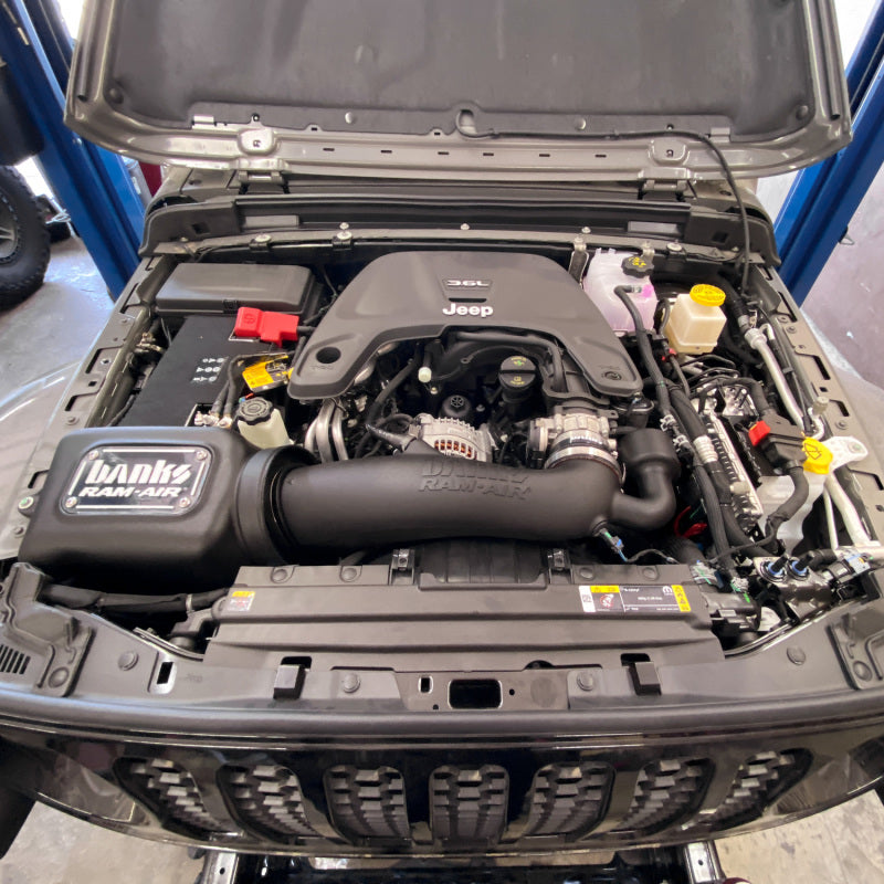 Banks Power 18-20 Jeep 3.6L Wrangler (JL) Ram-Air Intake System - Dry Filter - awdtuningtx
