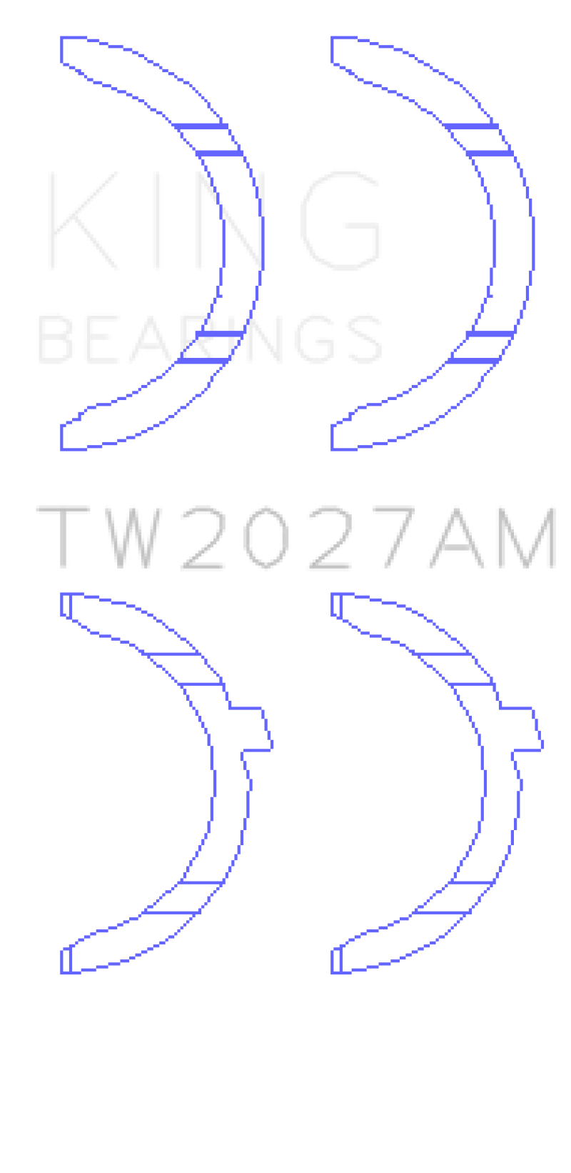 King AUDI AAH, BUG, CCWA,CTBA Thrust Washer Set - awdtuningtx
