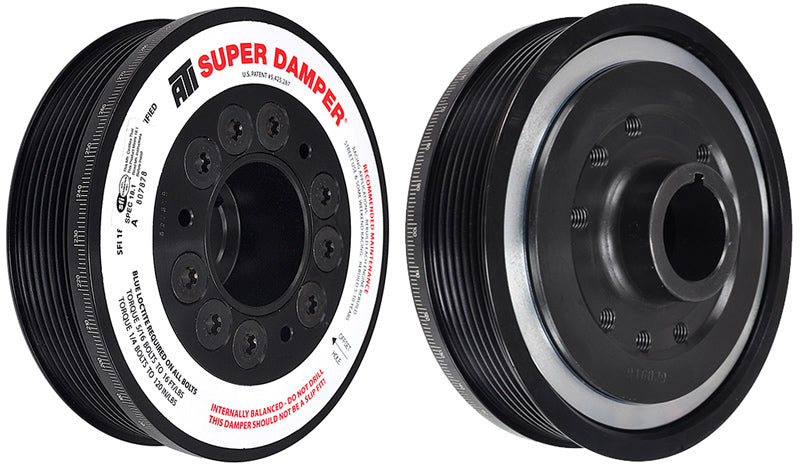 ATI Damper - 5.67in - Alum - 6 Grv - Honda F20 F22 - 7 Percent OD - Street - 3 Ring - 1Pc - awdtuningtx
