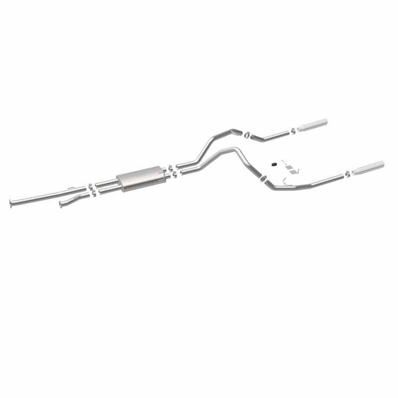 MagnaFlow 14 Toyota Tundra V8 4.6L/5.7L Stainless Cat Back Exhaust Dual Split Rear Exit - awdtuningtx