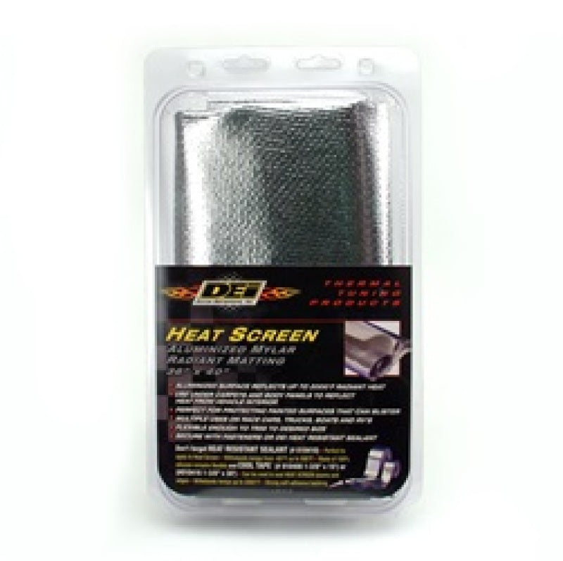 DEI Heat Screen 36in x 40in - Mylar Radiant Glass Fiber Matting - awdtuningtx